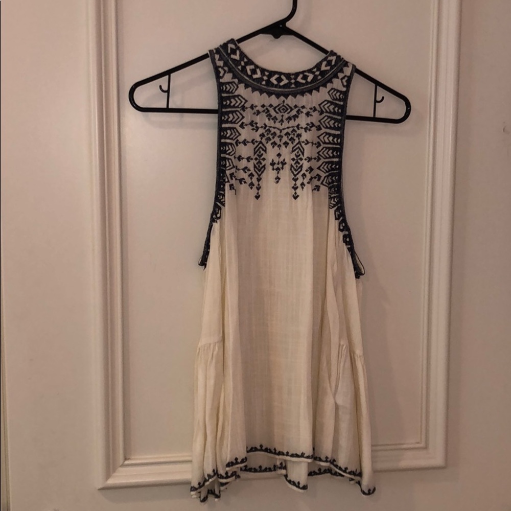 Embroidered Boho Blouse